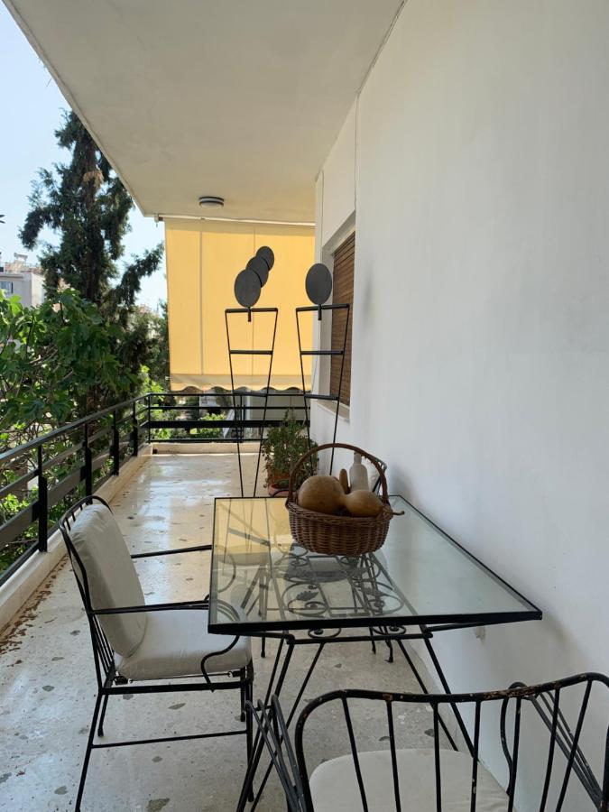 Ferienwohnung Vintage 70S Flat Athen Exterior foto