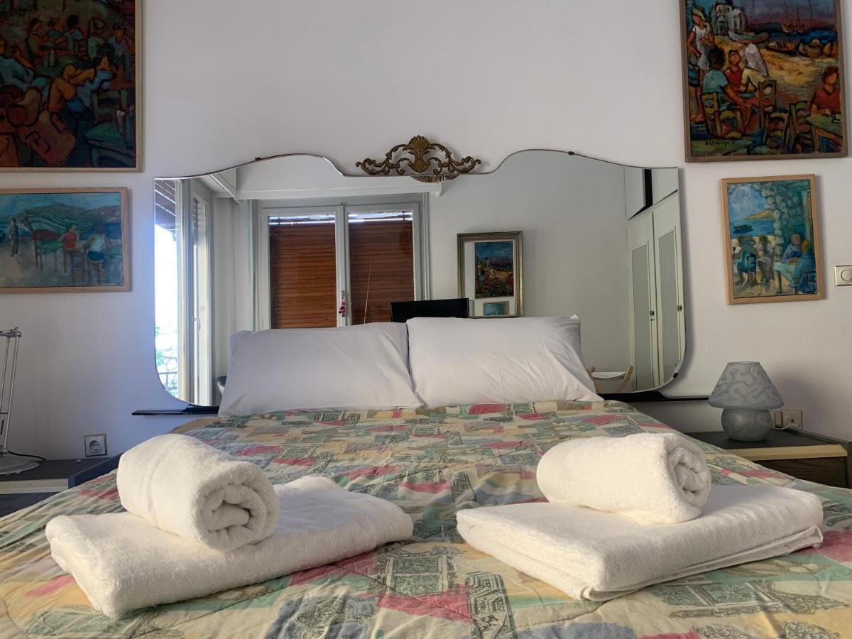 Ferienwohnung Vintage 70S Flat Athen Exterior foto